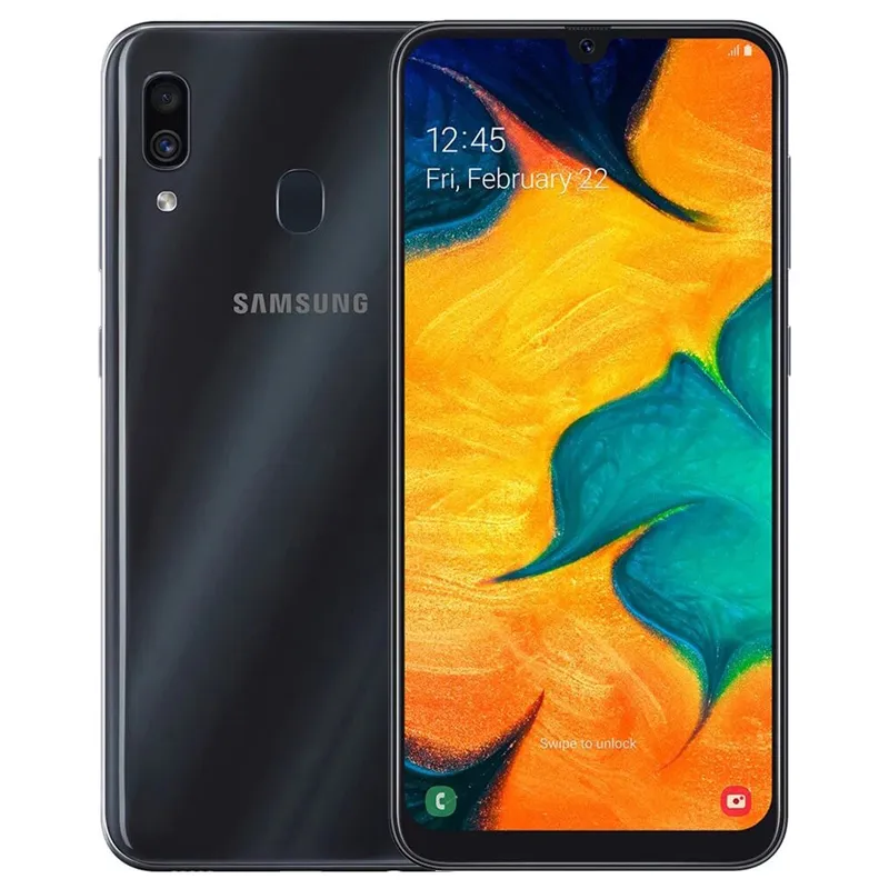 Samsung Galaxy A30 — вид смартфона
