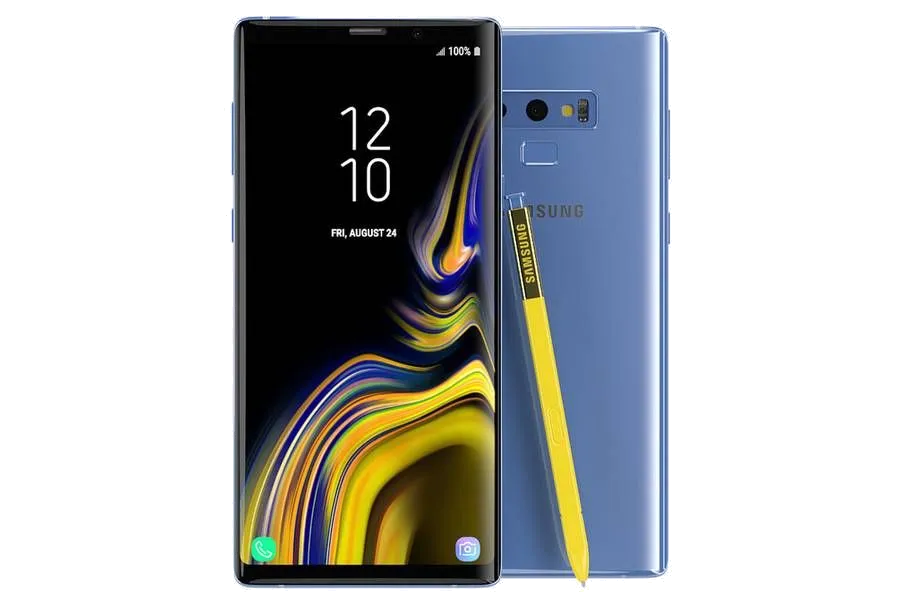 Samsung Galaxy Note 9 — вид смартфона