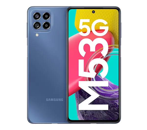 Samsung Galaxy M53 — вид смартфона