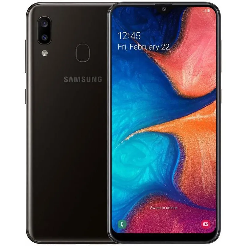 Samsung Galaxy A20 — вид смартфона