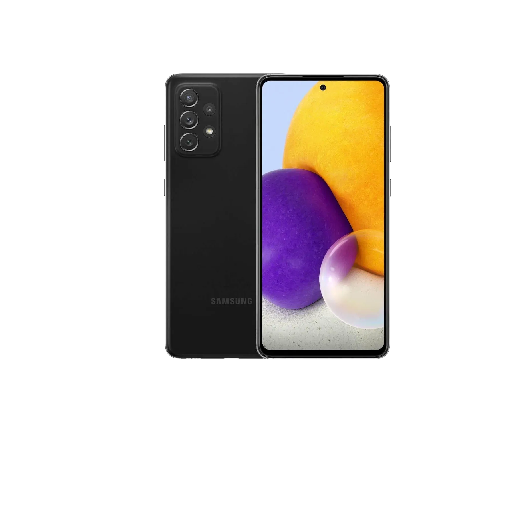 Samsung Galaxy A72 — вид смартфона