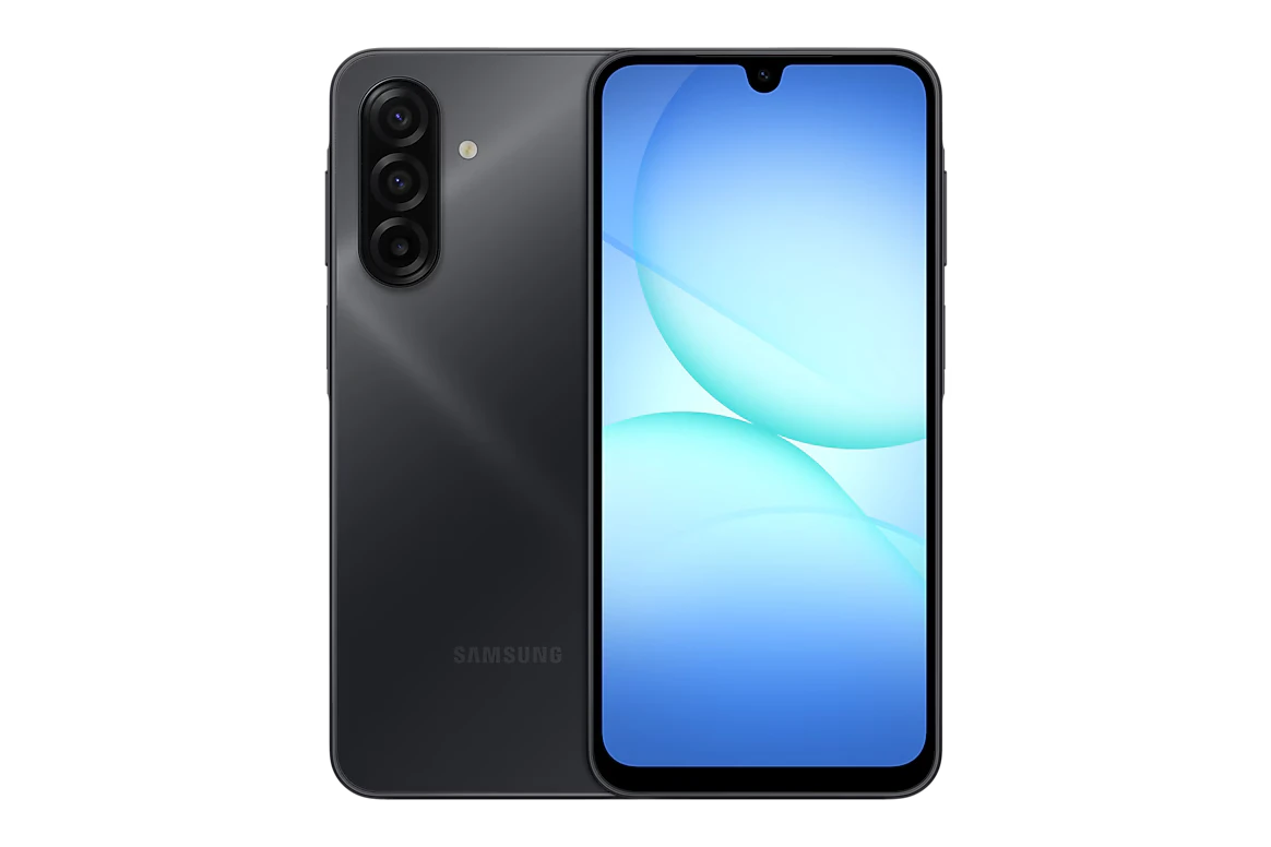 Samsung Galaxy A17 — вид спереди и сзади