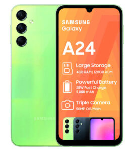 Samsung Galaxy A24 — вид смартфона